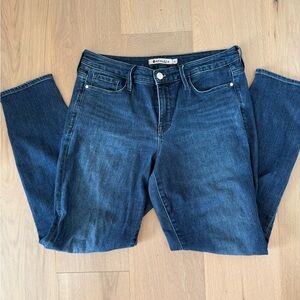 Athleta Women's Straight Leg Jeans in Deep Indigo